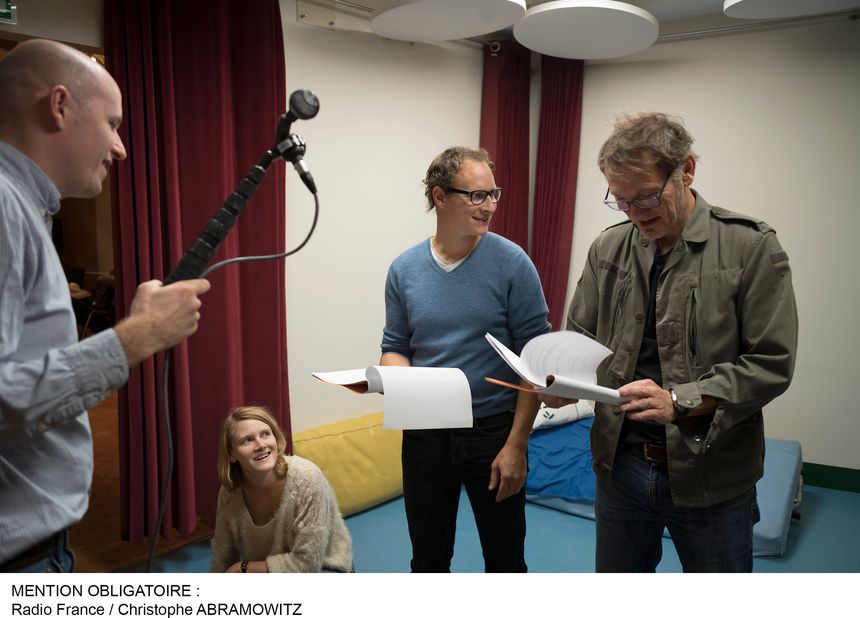 De g à d Bruno Mourlan, Marina Cappe, Noam Morgensztern, Christian Gonon