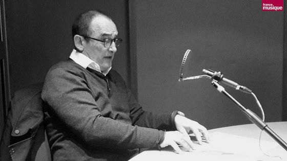 Roland Hayrabédian eu micro de Bruno Letort au studio 151 ©Radio France - Soizic Noël