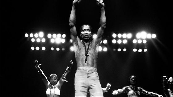 Fela Anikulapo Kuti au Orchestra Hall (Detroit, Michigan), le 7 novembre 1986 ©Getty - Leni Sinclair/Michael Ochs Archives