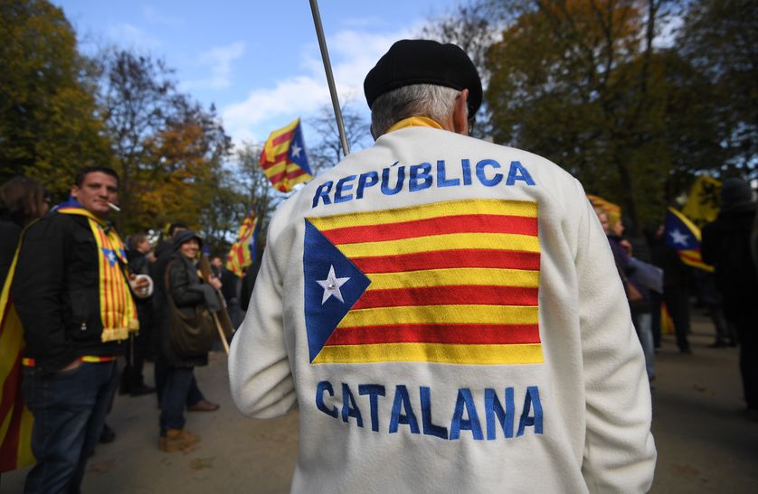 Le 7 décembre dernier, 45.000 personnes ont manifesté pour l'indépendance de la Catalogne à Bruxelles.