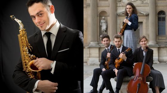Nino Mollica et le Quatuor Girard © Antoninomollica.com