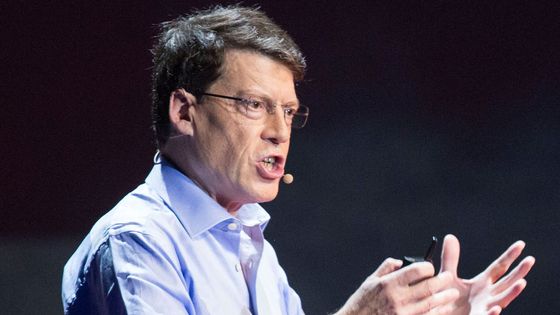 Laurent Alexandre lors d'une conférence TEDx à Paris en 2014 - Olivier Ezratty via Wikipedia