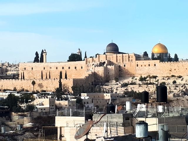 La vue de Jérusalem depuis le quartier de Silwan