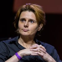 Caroline Fourest, éditorialiste à Marianne