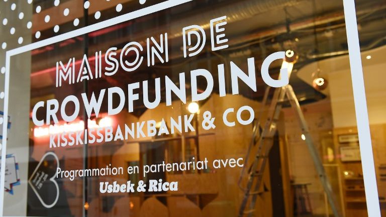 Le siège de KissKissBankBank, à Paris