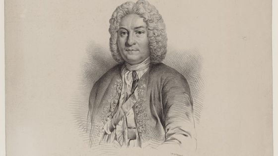 François Couperin par Jean-Joseph-Bonaventure Laurens, d'après André Boys - 1841 - Gallica-BnF