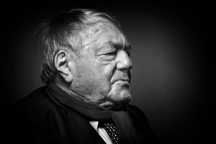 Claude Lanzmann à Paris le 11 Février 2016.
