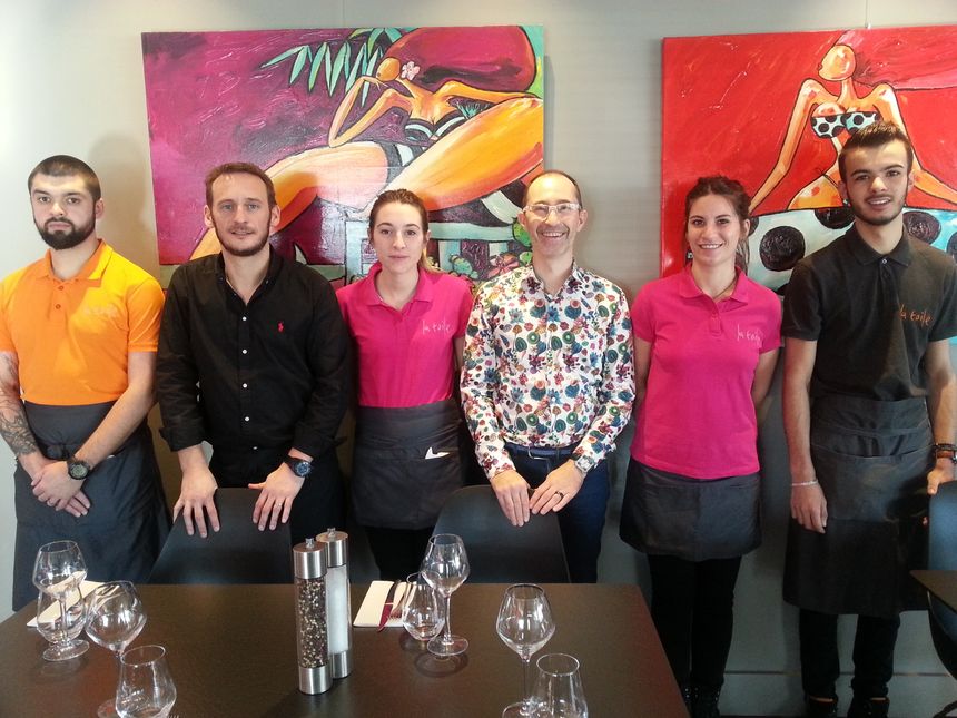 Nicolas, Lionel, Anais, Franck, Fanny, Jimmy, manque Amandine