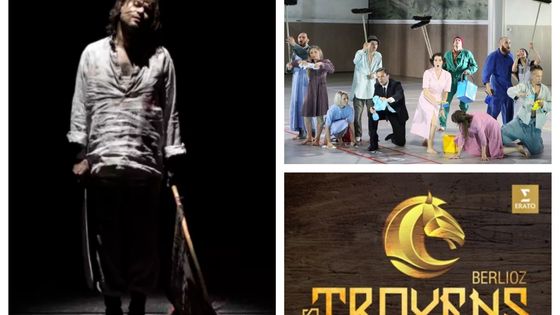 A gauche: Bejun Mehta (Hamor) ; en haut à droite : Les Indes galantes ; en bas : Pochette - Monika Rittershaus / BelAir / Erato