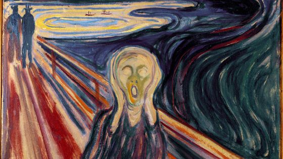 "Le cri" Peinture de Edvard Munch - LEEMAGE