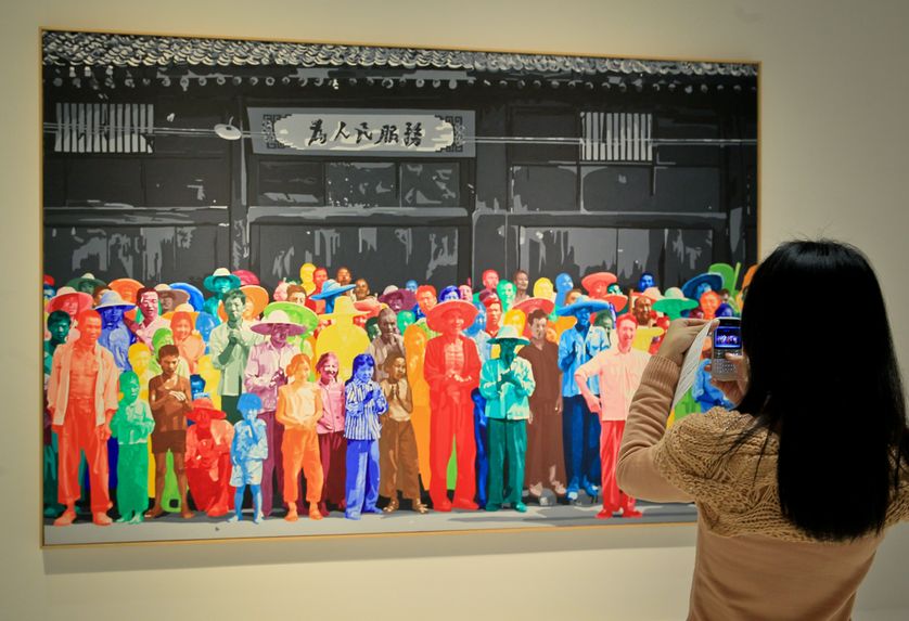 Une exposition du centre Pompidou avait été exportée au Musée des arts de Chine (Shanghai) en décembre 2012