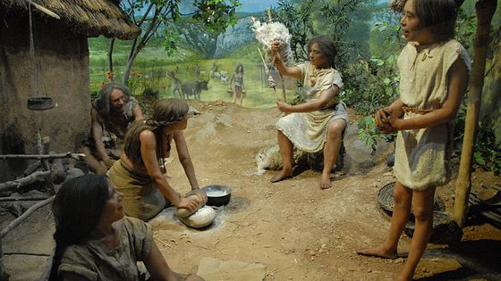 Diorama du Musée de Préhistoire des gorges du Verdon (Quinson) - Creative Commons