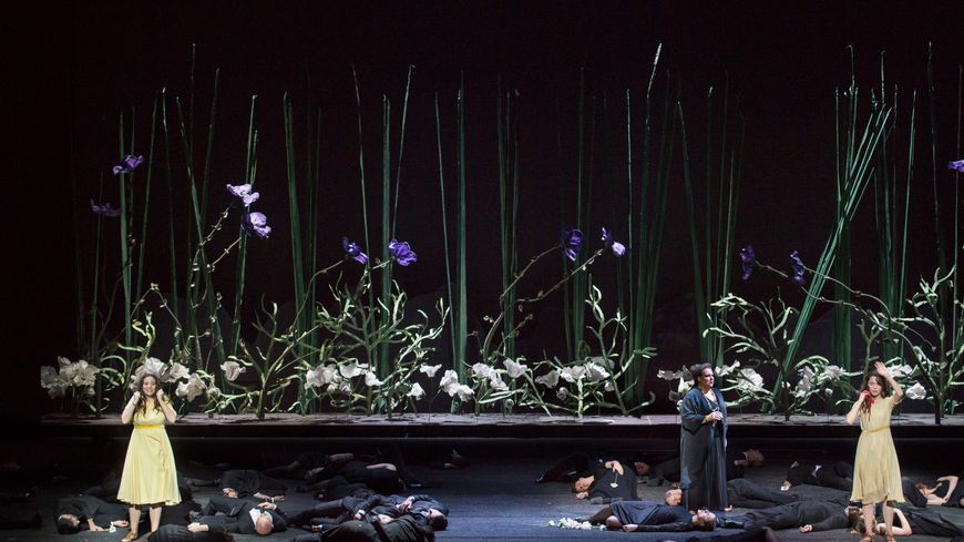 Répétition de Jephtha avec Katherine Watson (Iphis) et Marie-Nicole Lemieux (Storgè)