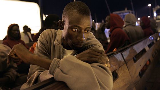 Plusieurs dizaines de migrants arrêtés après avoir tenté de rejoindre les Canaries ©AFP - DESIREE MARTIN