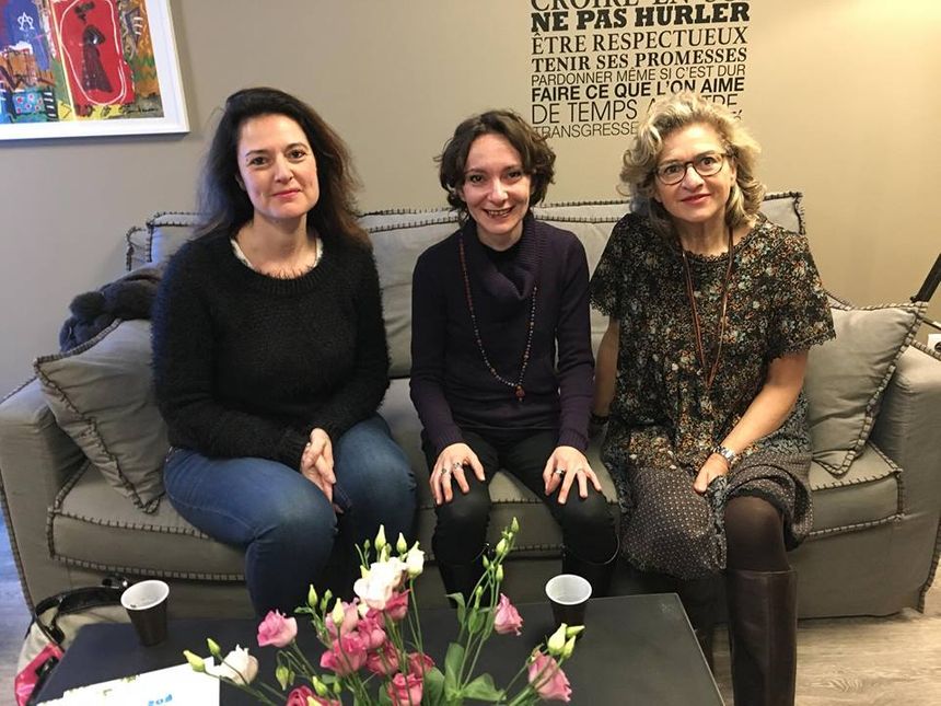 LA BANDE A SERVANE avec Stéphanie Briquel Manas, Aurore Monard et Caroline Robert