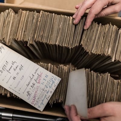 Le fichier central de la sûreté nationale conservé aux archives nationales