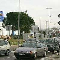 Zone commerciale de Plan de Campagne, près de Marseille, le 21 Janvier 2007 à Les Pennes-Mirabeau