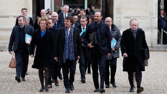 "Le Président nous a demandé de garder le rythme" Edouard Philippe ©AFP - Benoit Tessier