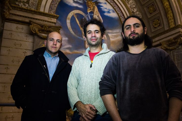César Augusto Acevedo, Franco Lolli et Nicolás Rincón Gille