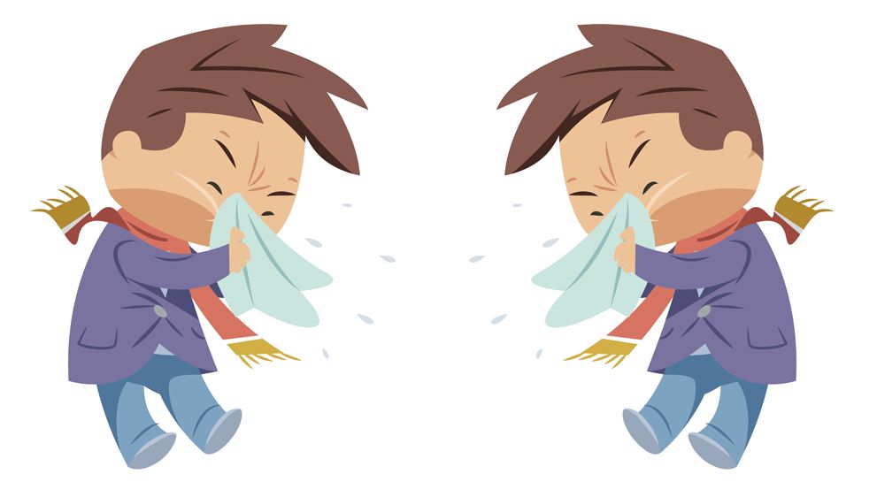 quand on eternue le coeur s