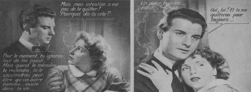 Extrait roman photo du magazine « Nous deux », 1951