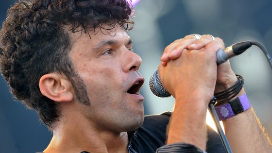 Romain Humeau , aux Francofolies de 2010 ©AFP - Pierre Andrieu