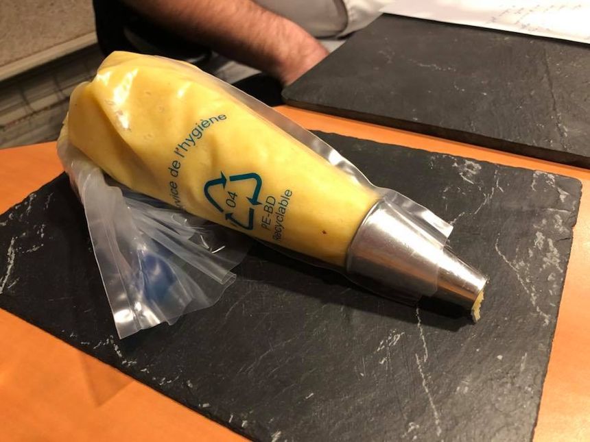 La crème à la frangipane