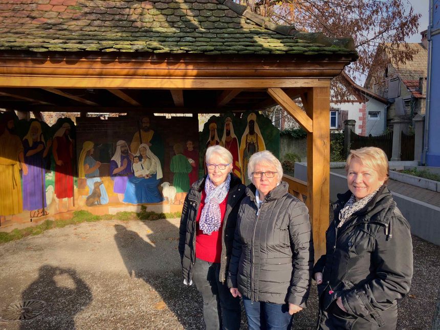 Saasenheim, Angèle Lauffenburger , Simone Kubiszyn, Michèle Cosyns