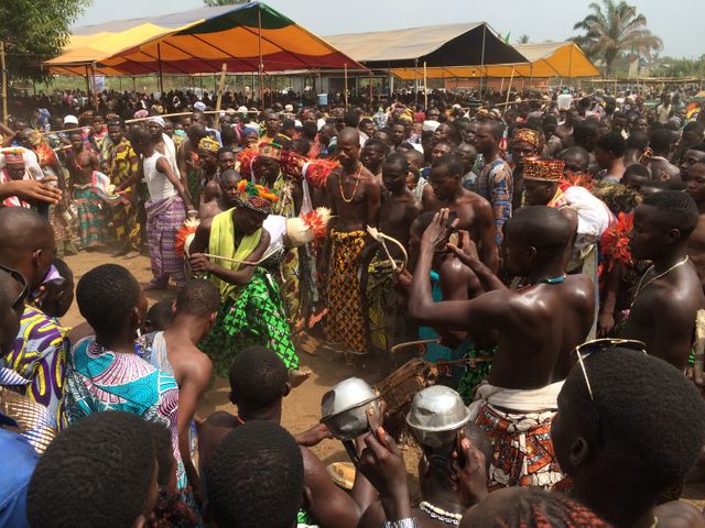 A Malanhoui, au Bénin, on célèbre le vaudou