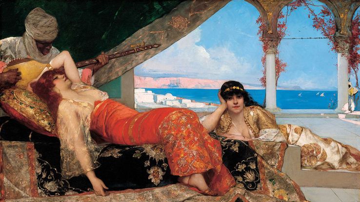 La Favorite de l'émir par Benjamin-Constant (1879)