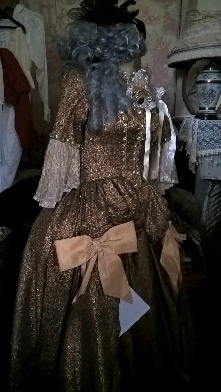Robe Vénitienne au Château du Puy à Tercillat