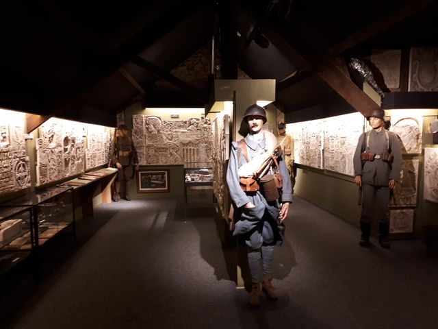 Musée de la Mémoire des mur à Verneuil-en-Halatte, dans l’Oise