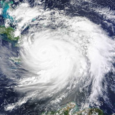 Oeil du cyclone "Hurricane"