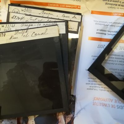 Plaques de verre
