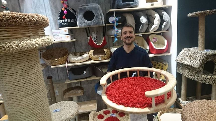 Benoit Sery, le co-fondateur de la boutique du chat urbain