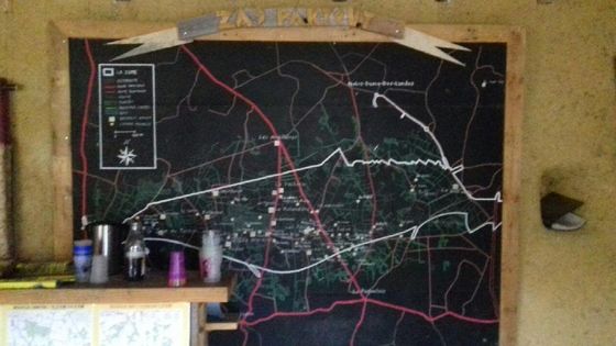 Plan de la ZAD de Notre-Dame-des-Landes - Maïwenn Guiziou