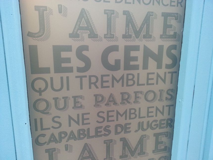Les Gens qui doutent, c'est marqué dessus !