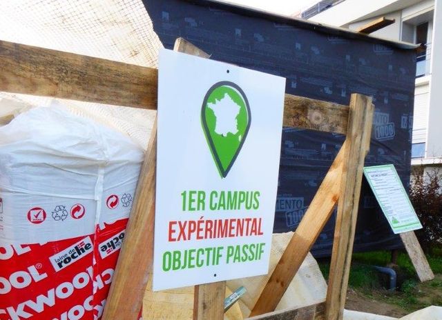 A travers le projet Hélicity, les étudiants ont conçu ce prototype éco-construit, modulable, nomade.. et autonome en énergie.
