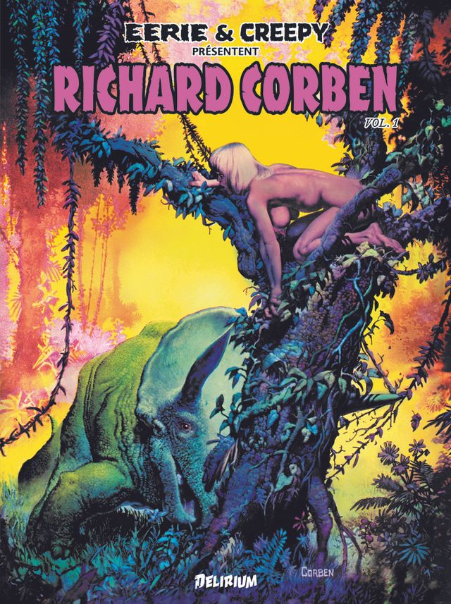 Couverture de Eerie et Creepy de Corben