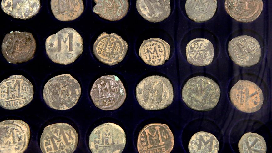 Une collection de pièces Byzantine