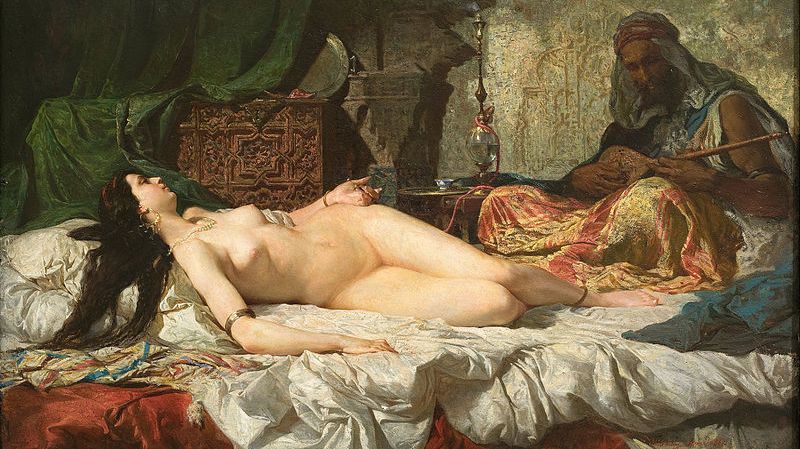 The Odalisque par Marià Fortuny