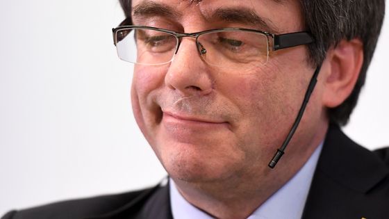 L'ex leader indépendantiste Carles Puigdemont ©AFP - JONATHAN NACKSTRAND