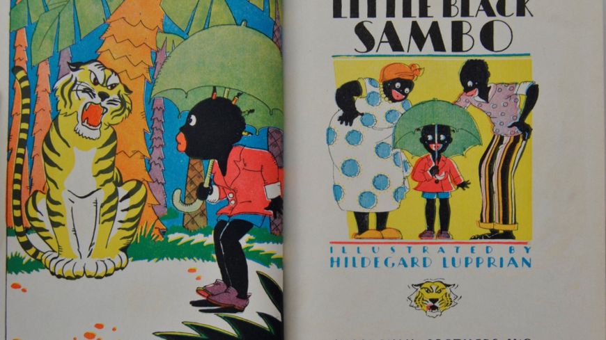 "Little Black Sambo" illustré par Hildegard Lupprian en 1938
