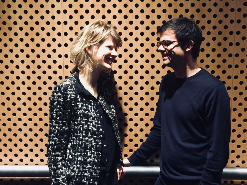 Pauline Perrignon et Mathieu Simonet