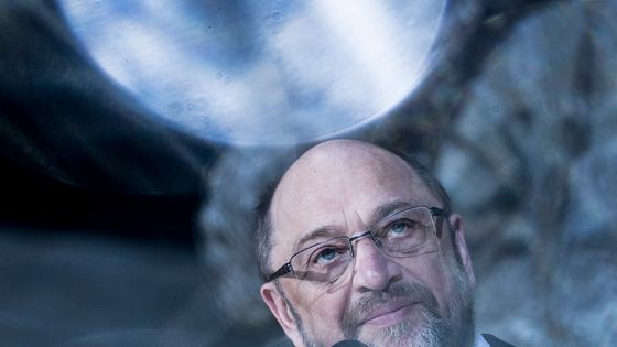 Le leader du SPD, Martin Schulz, lors d’une conférence de presse au siège de son parti, à Berlin, le 18 janvier 2018. ©AFP - MICHAEL KAPPELER / DPA