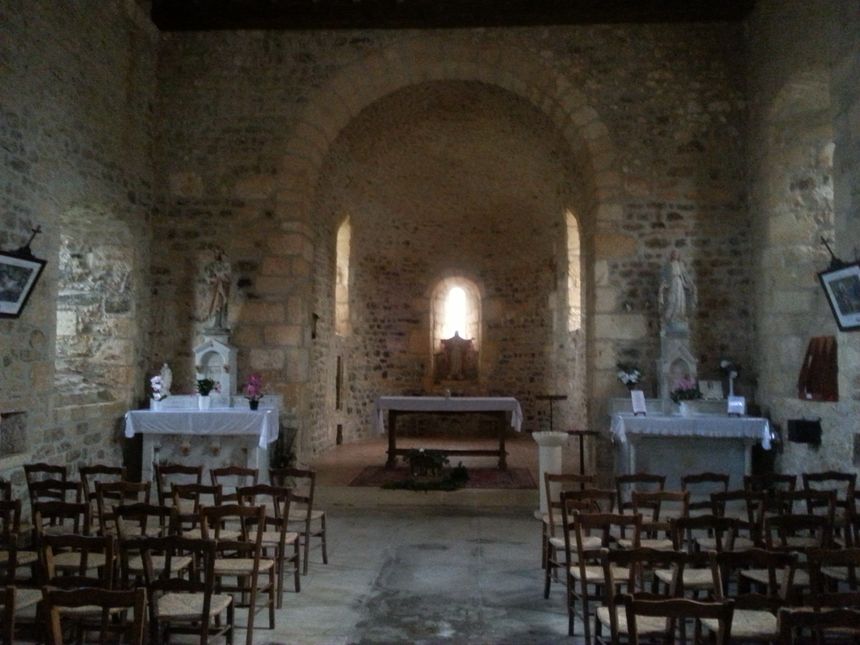 L'intérieur de l'église