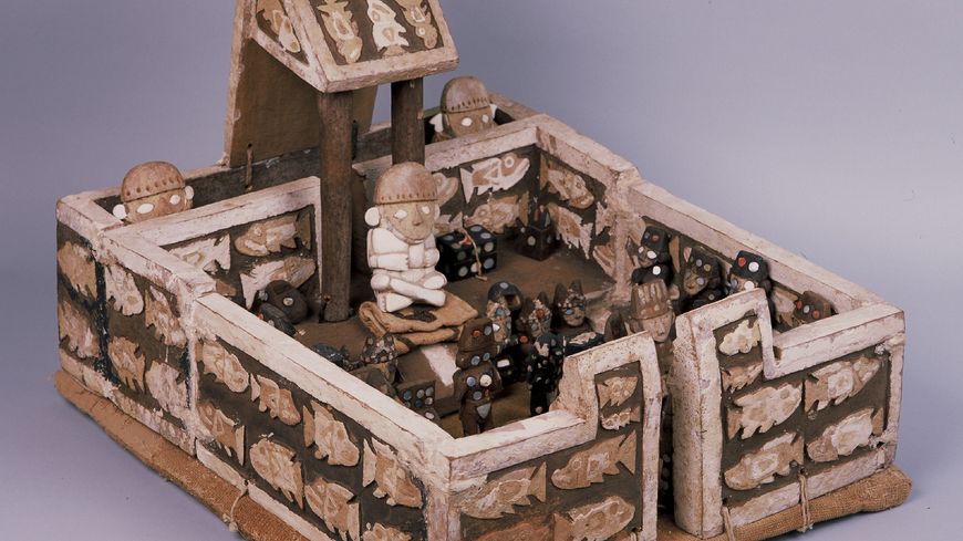 Maquette de la place du palais Chan Chan © musée du quai Branly - Jacques Chirac,
