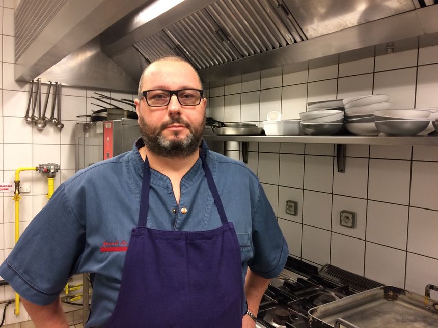 Yannick Lebas, nouveau chef du café du Théâtre à Cherbourg en Cotentin