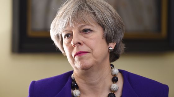 La première ministre britannique, Theresa May ©AFP - EDDIE MULHOLLAND / POOL