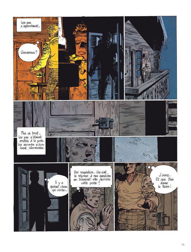 Planche de "Peter Pan" de Cosey